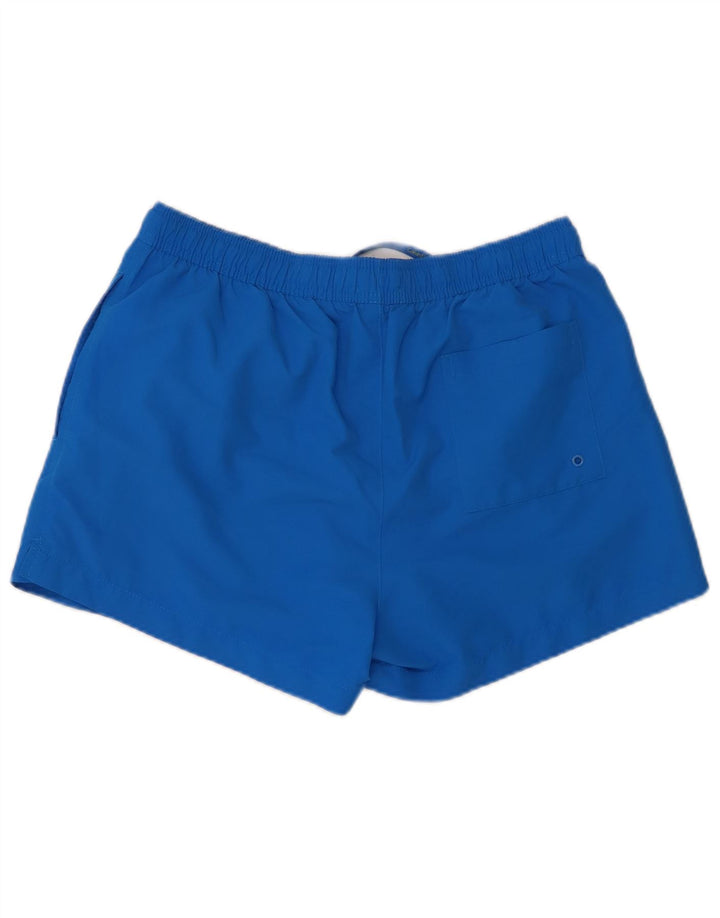 CALVIN KLEIN Mens Swimming Shorts Large  Blue Polyester