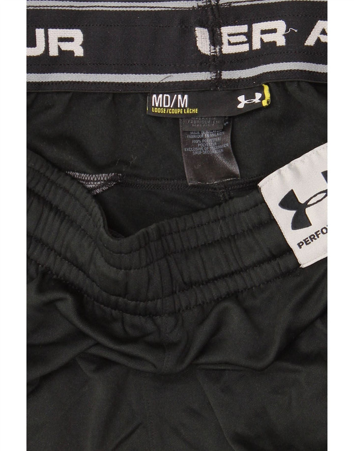 Under Armour Herren-Trainingshose aus mittelschwarzem Colourblock-Polyester