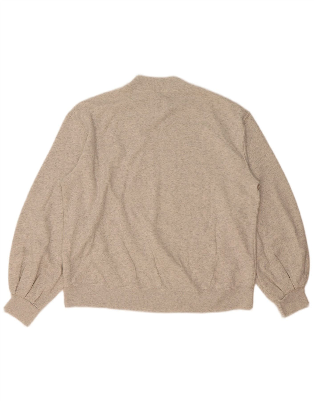 Abercrombie & Fitch Damen Sweatshirt Pullover UK 14 Mittelgrau meliert