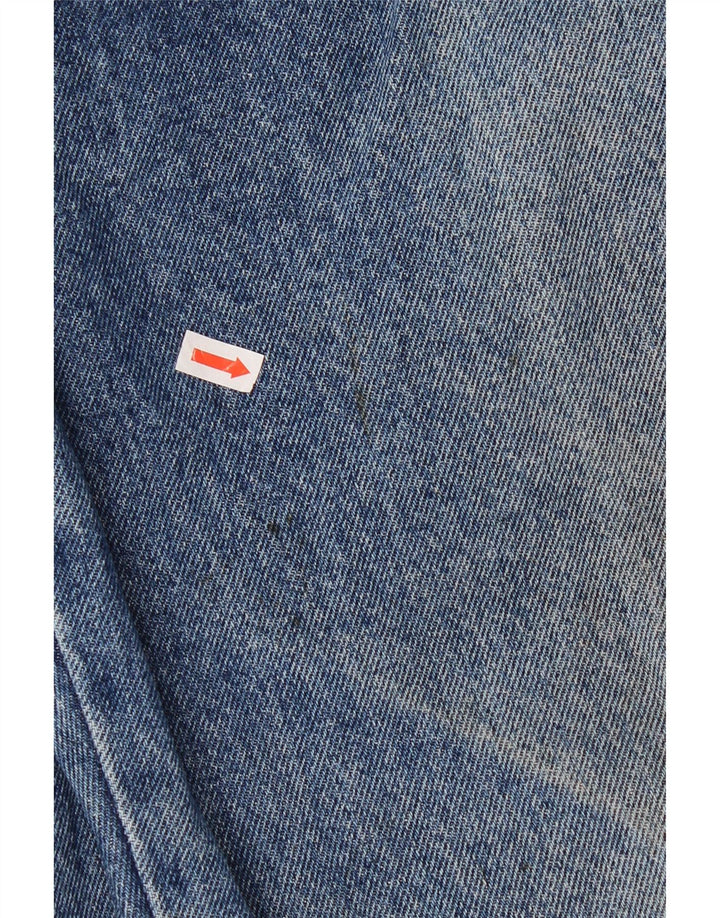 Trussardi Herren Straight Jeans IT 52 XL W38 L32 Blaue Baumwolle