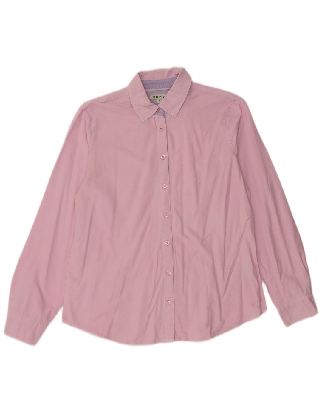 Orvis Damenhemd UK 14 Mittelrosa Baumwolle
