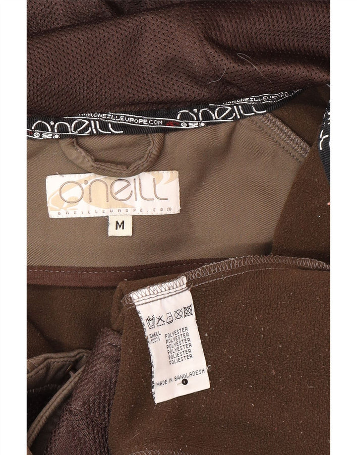 O'Neill Damen-Windbreakerjacke mit Kapuze, UK 12, mittleres Khaki, Polyester