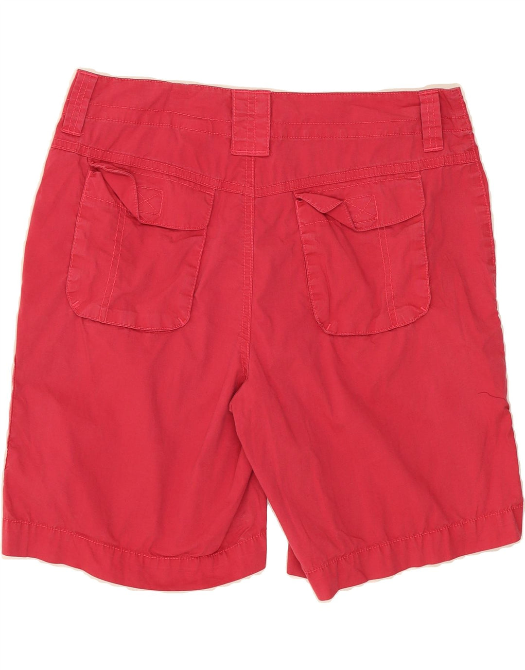 EDDIE BAUER Womens Cargo Shorts US 4 Small W30 Red Cotton Vintage Eddie Bauer and Second-Hand Eddie Bauer from Messina Hembry 