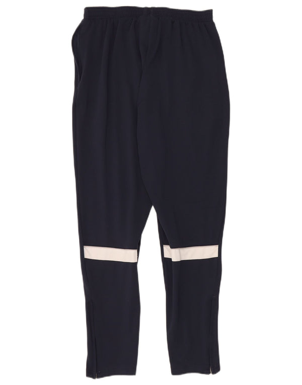 Nike Herren Dri Fit Trainingshose Mittelgroßes marineblaues Farbblock-Polyester