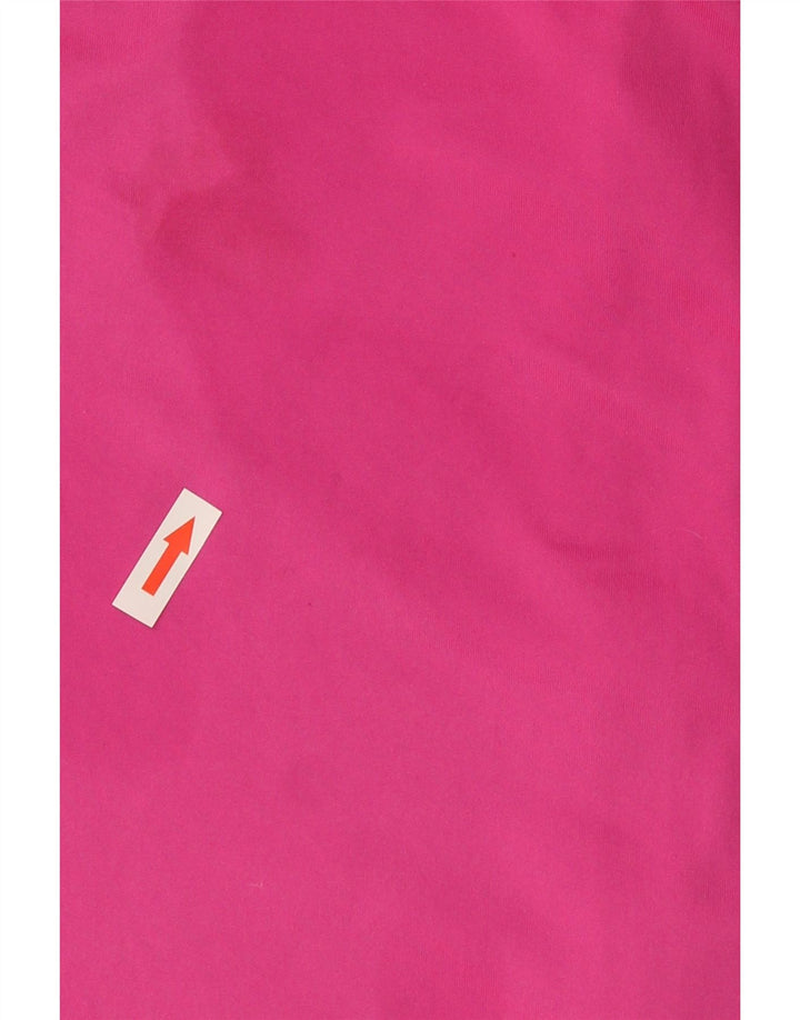 Puma Damen-Kapuzenpullover mit Reißverschluss, Gr. 16, groß, rosa, Polyester