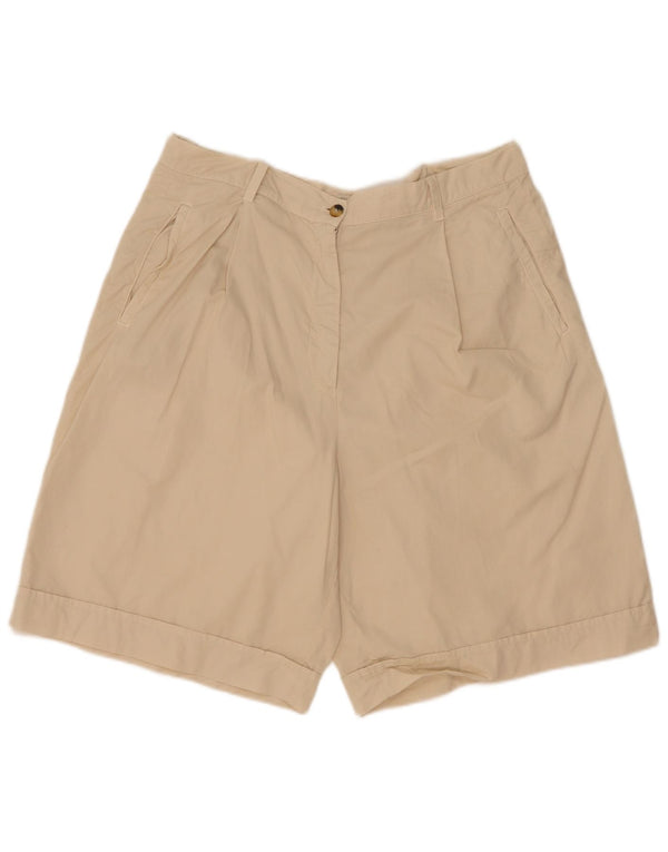 Belfe & Belfe Damen-Freizeitshorts mit hoher Taille, IT 50, XL, W32, gebrochenes Weiß