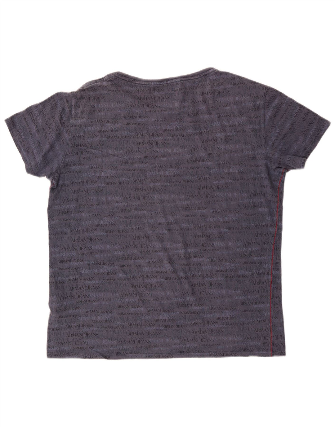 ARMANI JEANS Herren Slim Graphic T-Shirt Top 2XL Marineblau