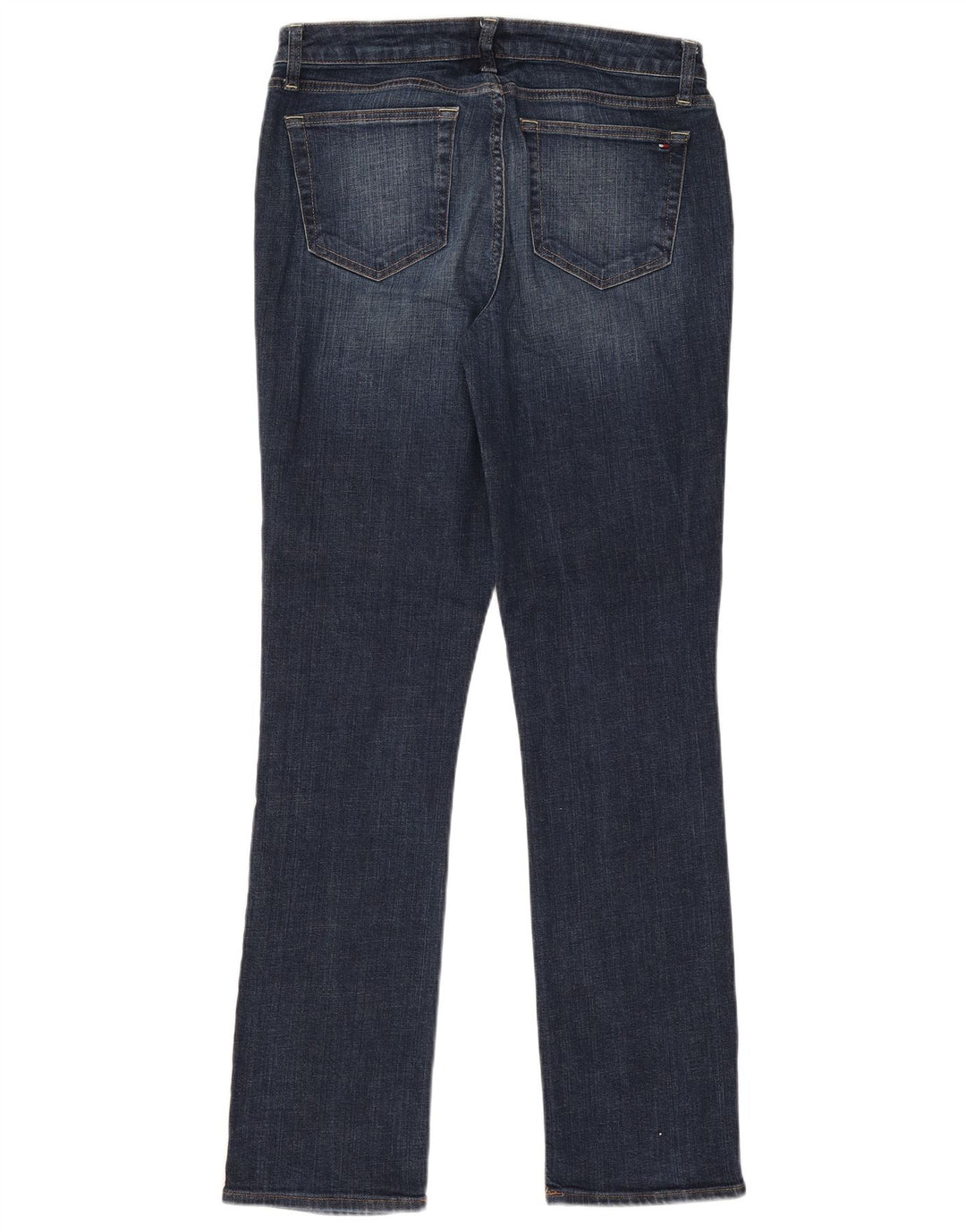 Tommy Hilfiger Damen Curve Straight Jeans US 8 Medium W30 L33 Blau