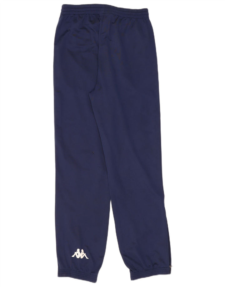Kappa Herren-Trainingsanzug mit Grafik, Jogginghose, Größe S, Marineblau, Polyester