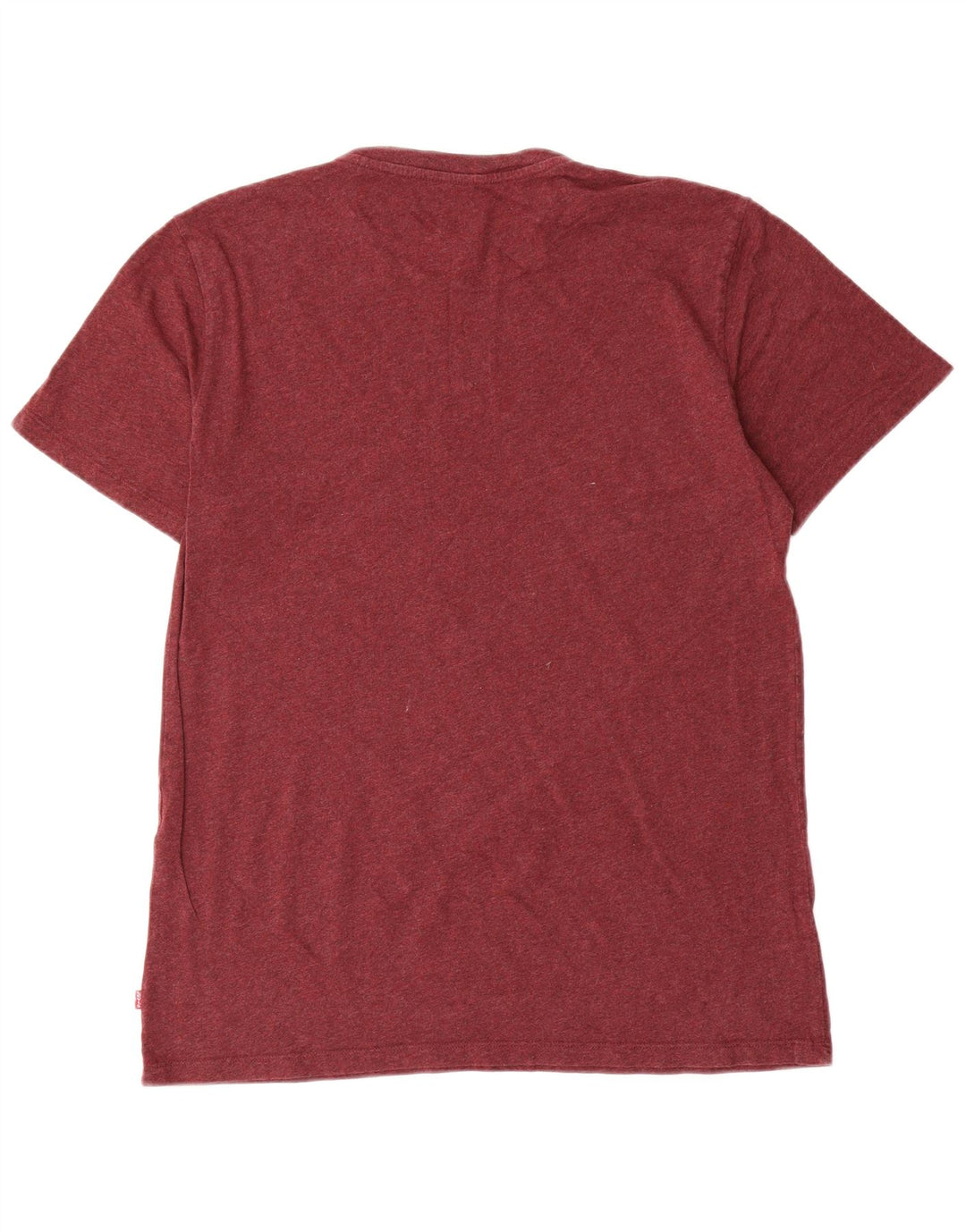 Levi's Herren-T-Shirt mit Grafik, Größe L, Kastanienbraun gefleckt