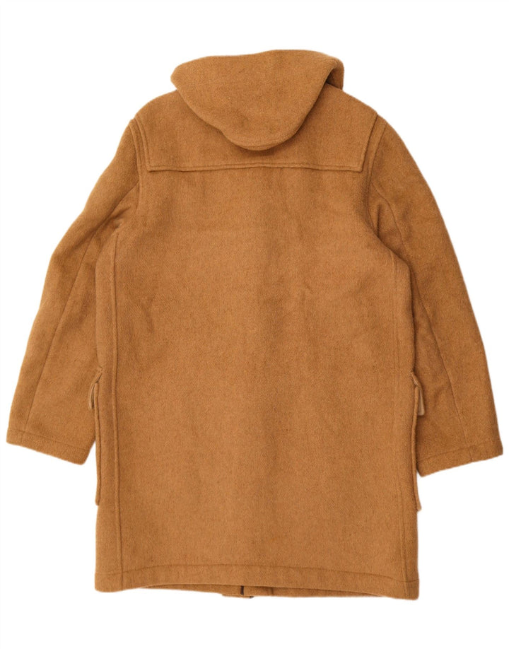 Gloverall Damen Dufflecoat mit Kapuze UK 42 XL Beige Wolle