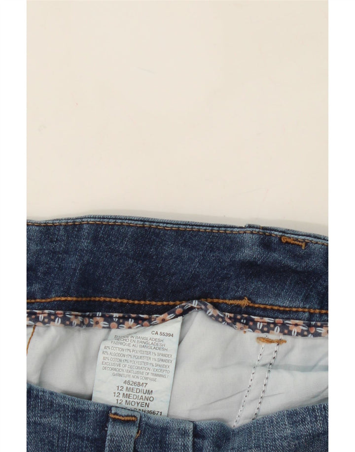 LEE Womens Mid Rise Denim Shorts US 12 Large W32  Blue Cotton Vintage Lee and Second-Hand Lee from Messina Hembry 