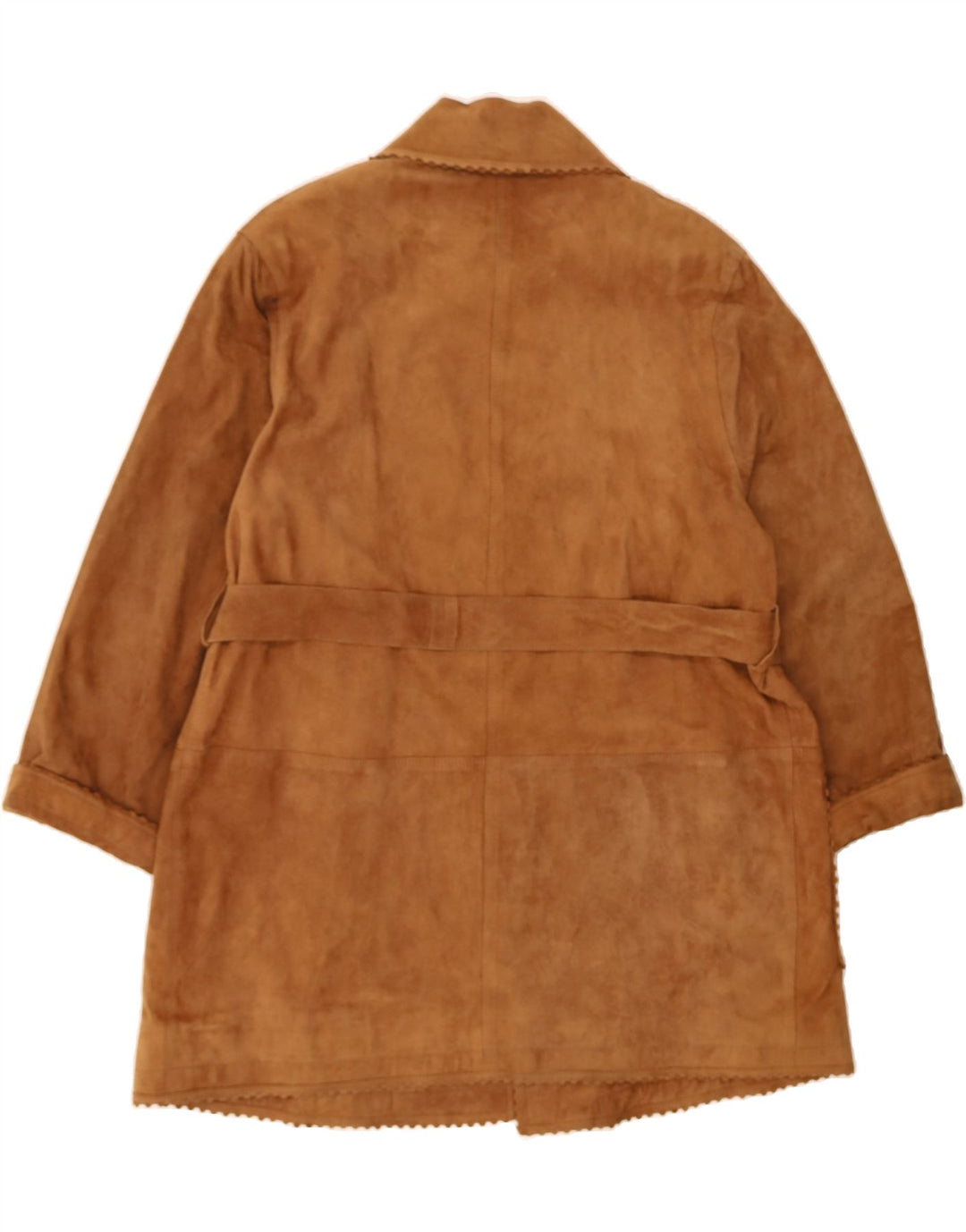 FENDISSIME Mens Suede Jacket UK 40 Large Brown Vintage Fendissime and Second-Hand Fendissime from Messina Hembry 
