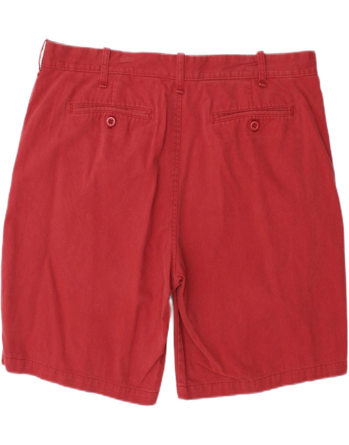 EDDIE BAUER Mens Chino Shorts W38 XL Red Cotton Vintage Eddie Bauer and Second-Hand Eddie Bauer from Messina Hembry 