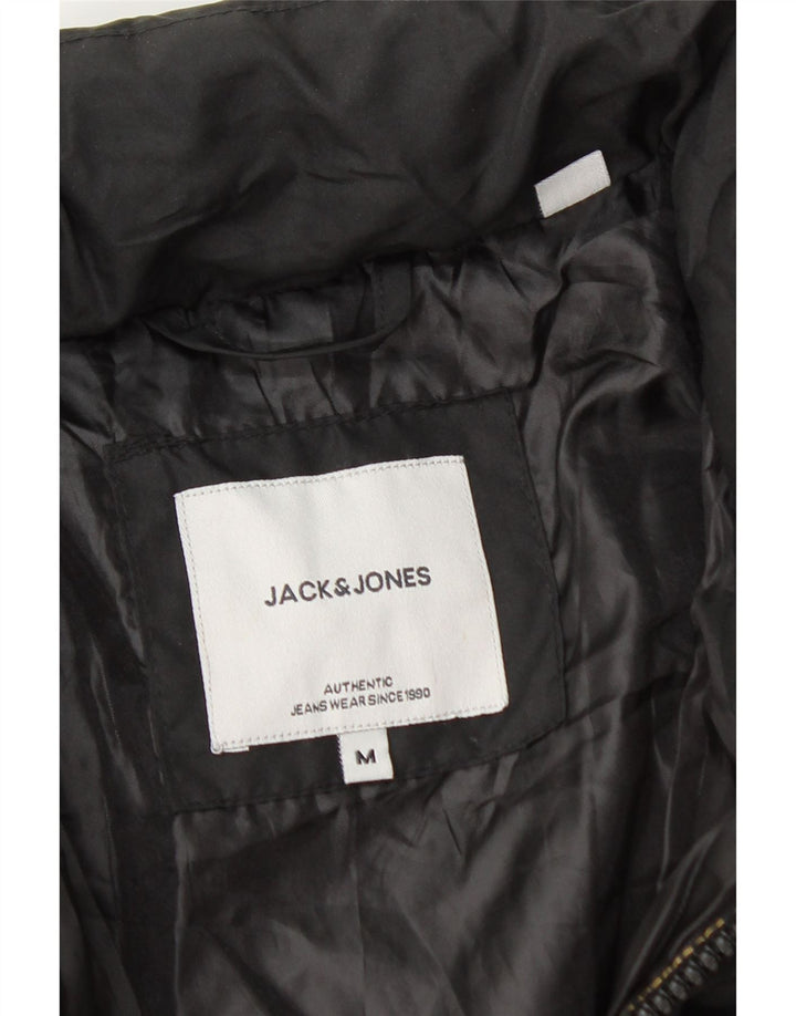 Jack & Jones Herren Wattierte Jacke UK 38 Mittelgelber Farbblock
