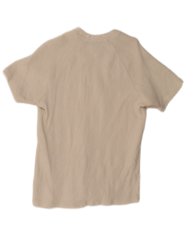 Zara Mens T-Shirt Top Small White Cotton