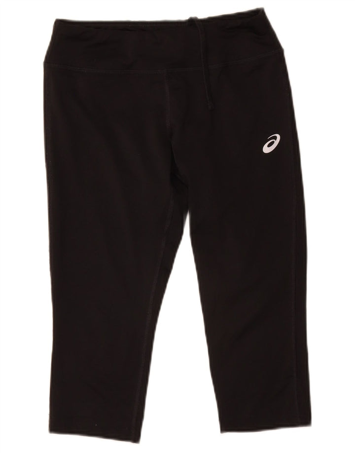 Asics Damen Capri-Leggings UK 4 XS Schwarz