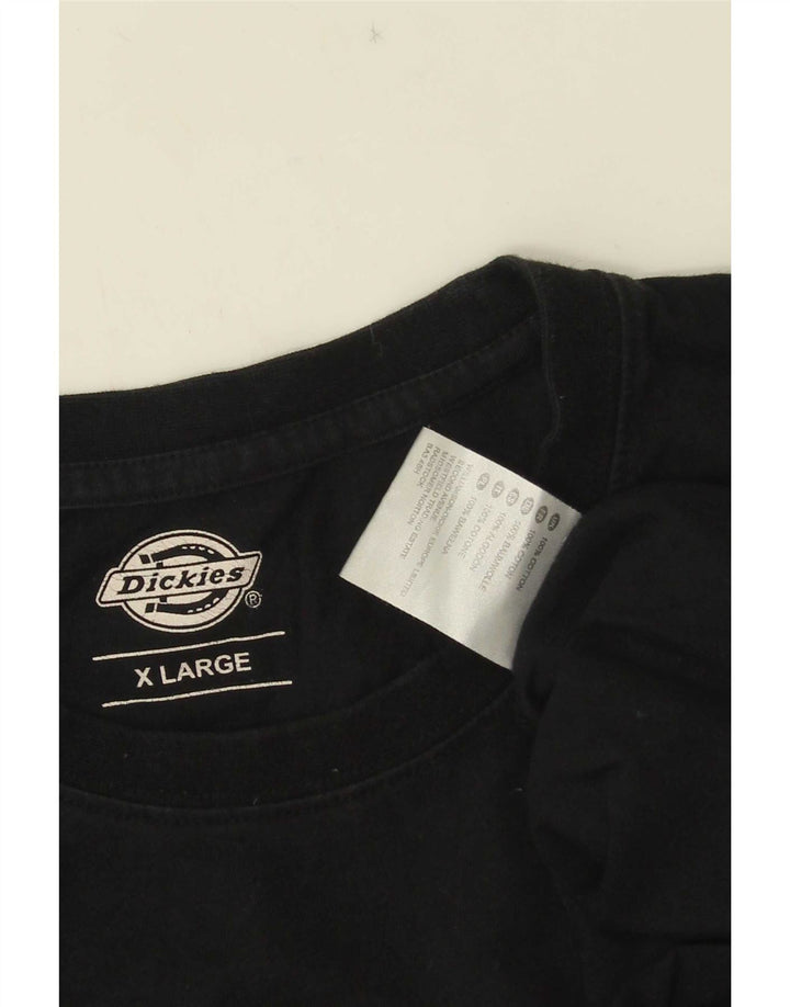 Dickies Herren-T-Shirt mit Grafik, XL, schwarze Baumwolle