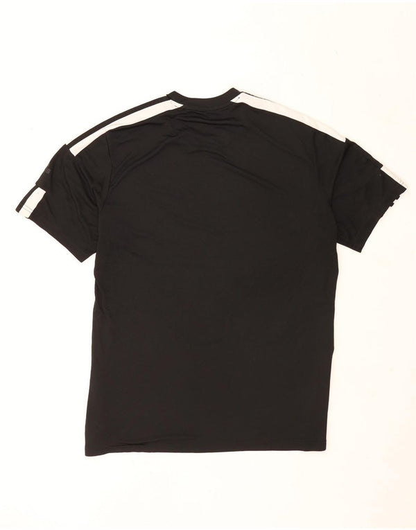 Adidas Herren Aeroready T-Shirt Top XL Schwarz Colourblock Polyester