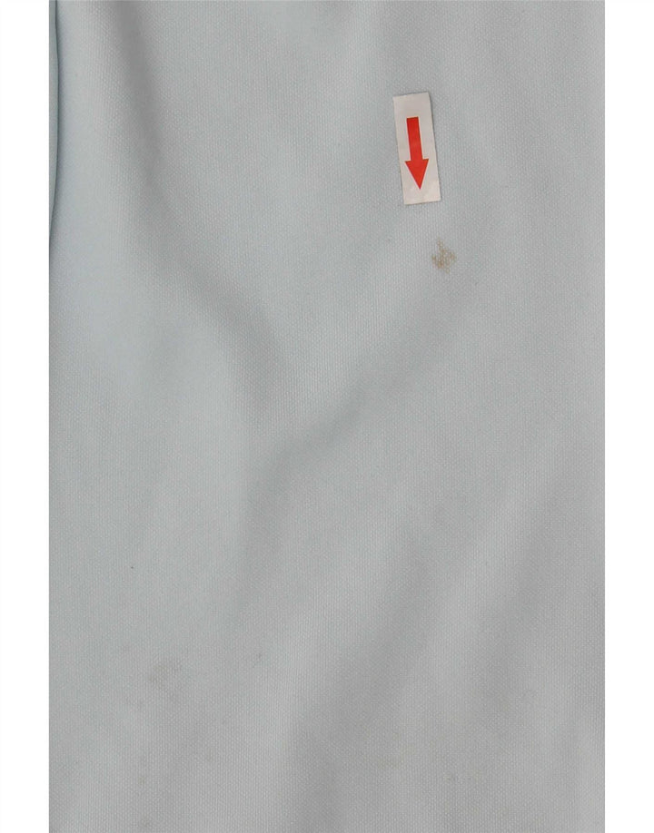 Adidas Damen-Trainingsanzugoberteil, UK, Größe 16/18, groß, blau, Farbblock