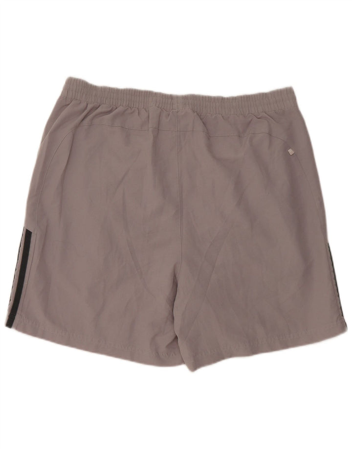 Adidas Herren Sportshorts mittelgraues Polyester