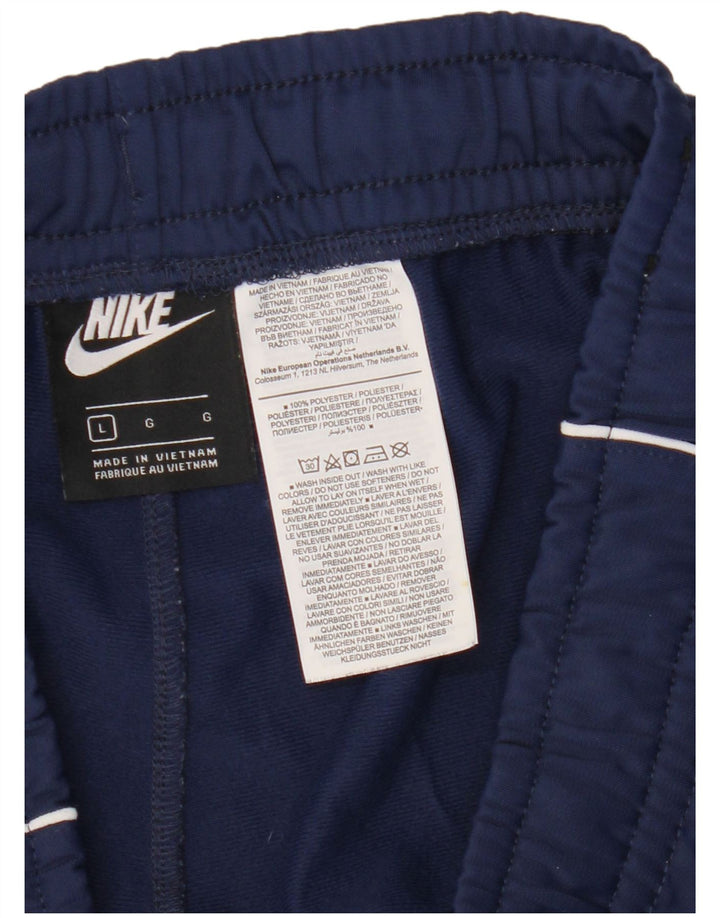 Nike Herren-Trainingshose, Jogginghose, groß, marineblau, Polyester