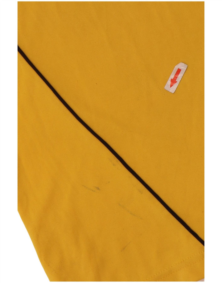 Adidas Herren T-Shirt Top Large Gelb Polyester