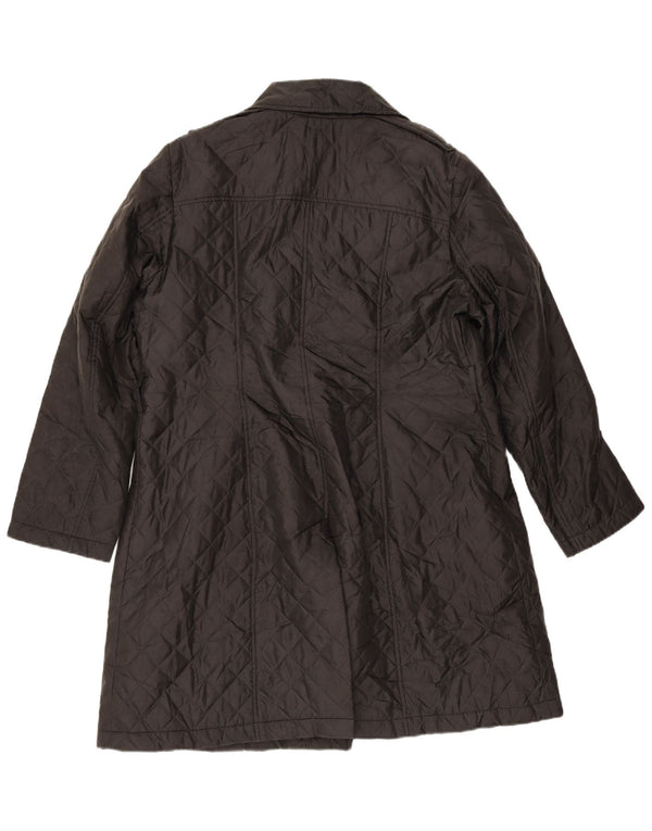 Marks & Spencer Damen Steppmantel UK 18 XL Schwarz Polyester