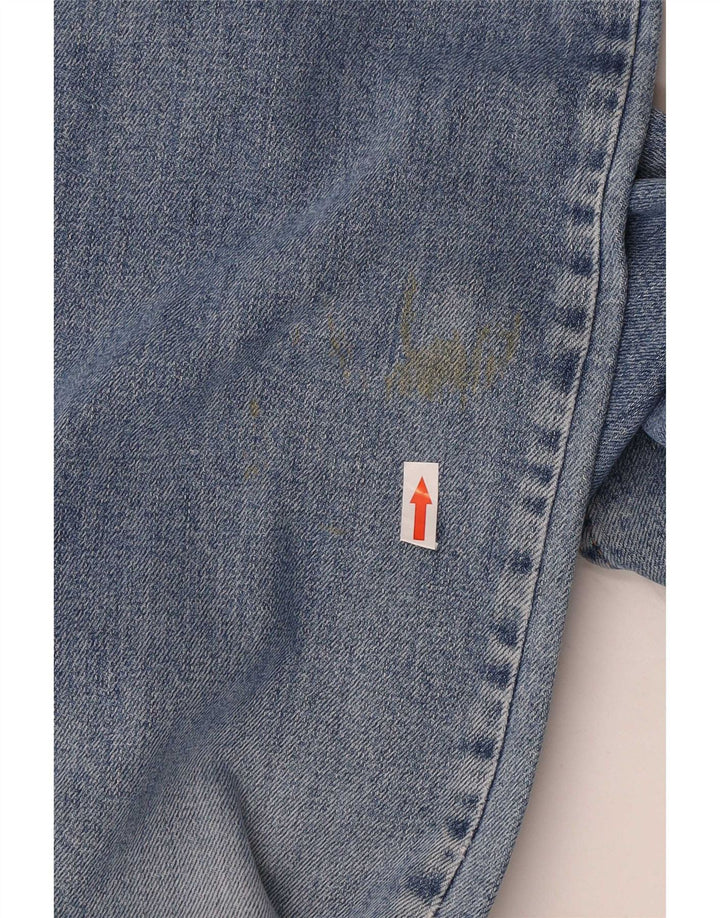 Lee Herren Straight Jeans W30 L28 Blaue Baumwolle