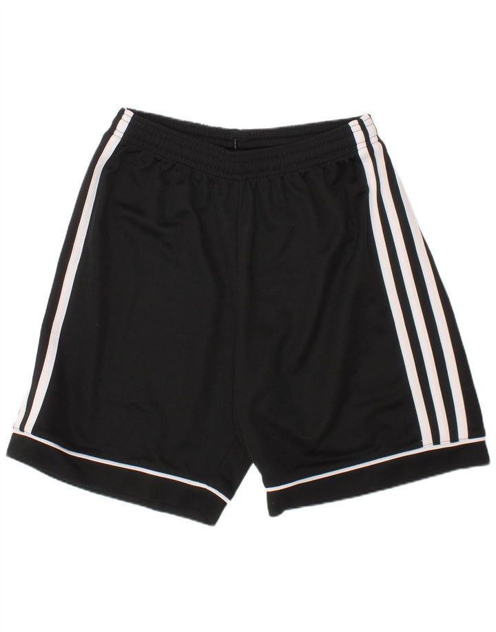 Adidas Jungen Climalite Sportshorts 11–12 Jahre, schwarzes Polyester