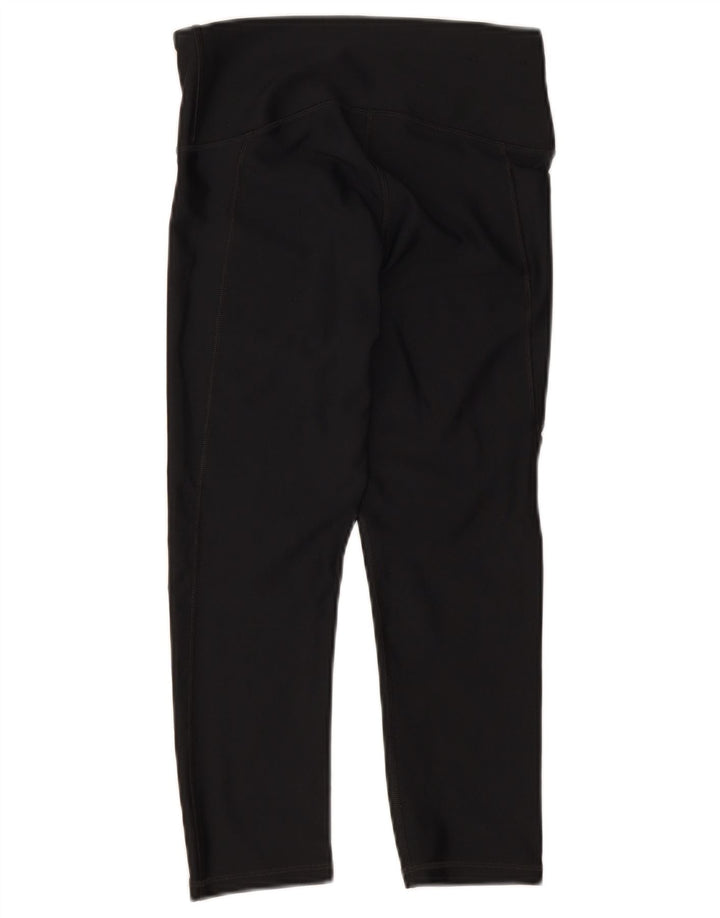 Under Armour Damen Capri-Leggings UK 8 Small Schwarz