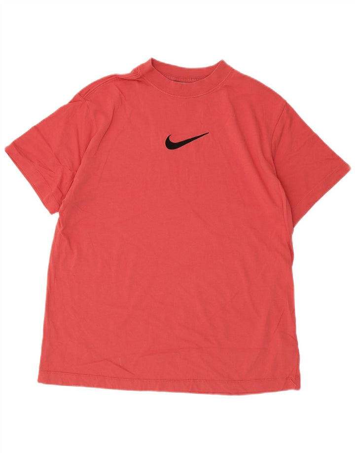 Nike Herren-T-Shirt aus mittelrosa Baumwolle