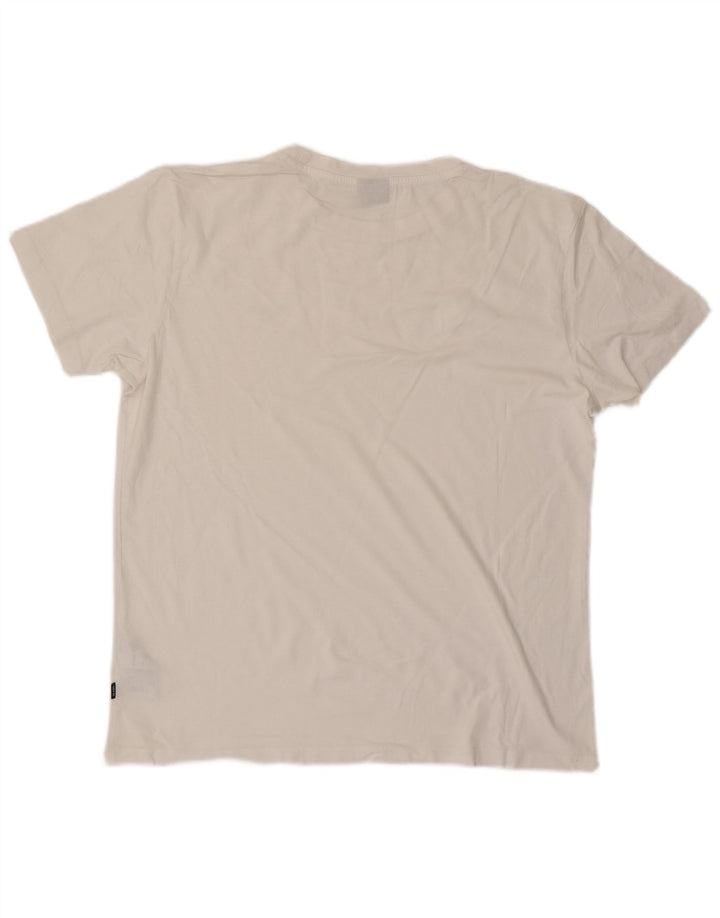 Joop Herren T-Shirt Top 2XL Weiße Baumwolle