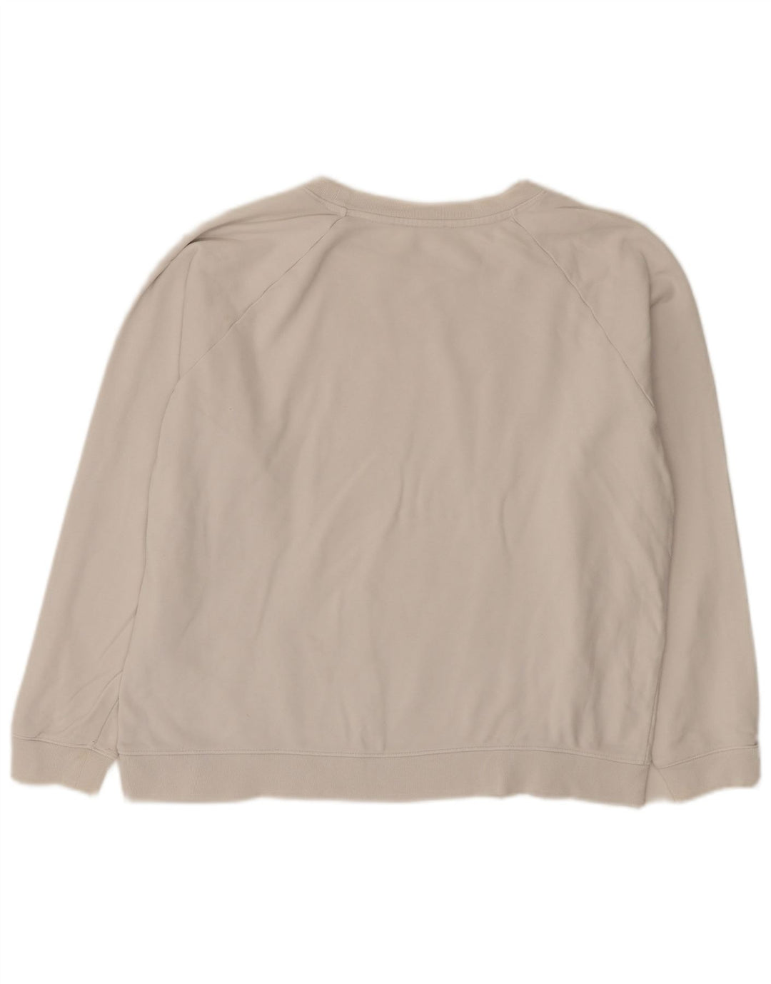 Levi's Damen-Sweatshirt mit Grafik-Übergröße, Größe UK 16, Größe L, weiße Baumwolle