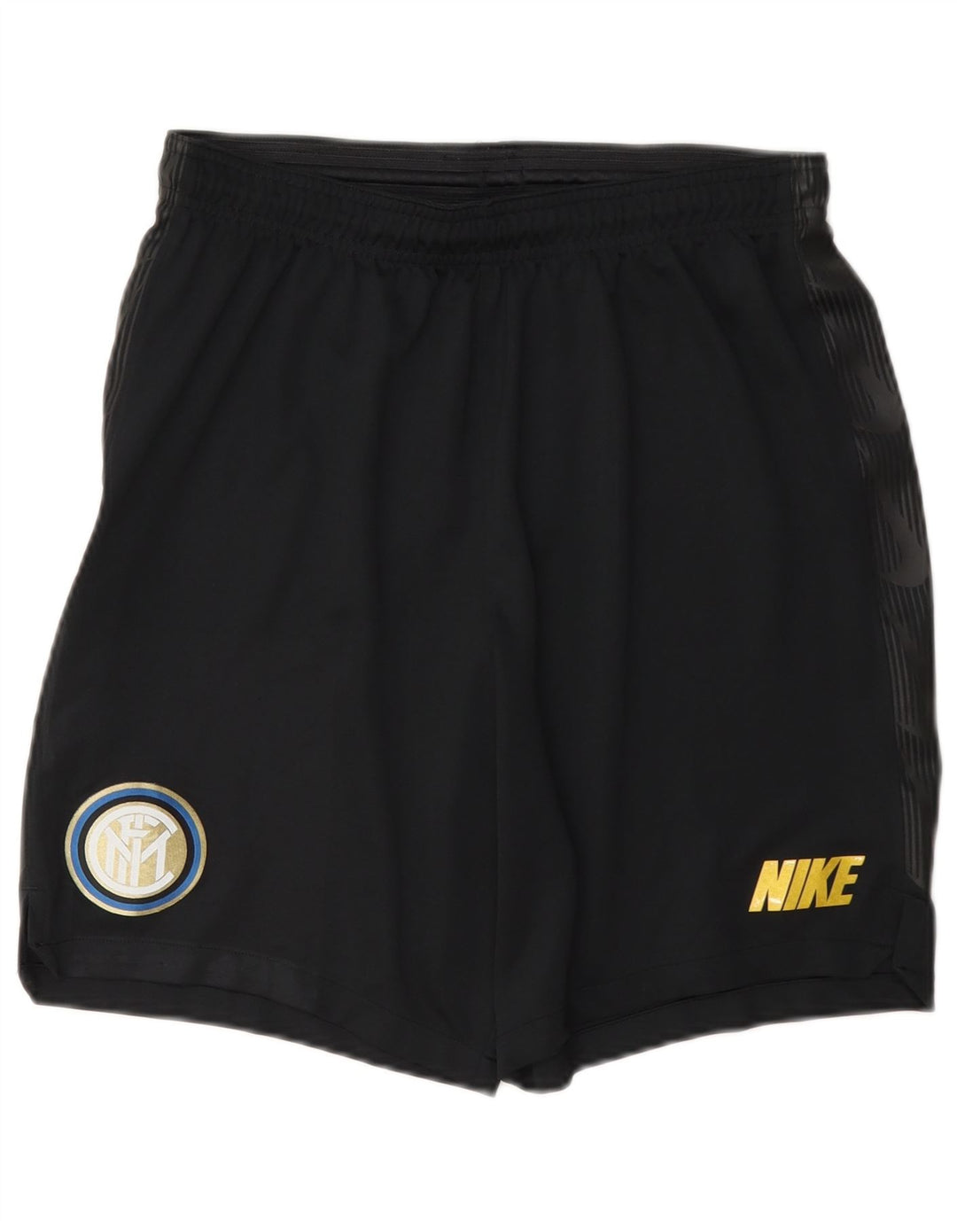 Nike Herren Inter Mailand Sportshorts Mittelschwarzes Polyester