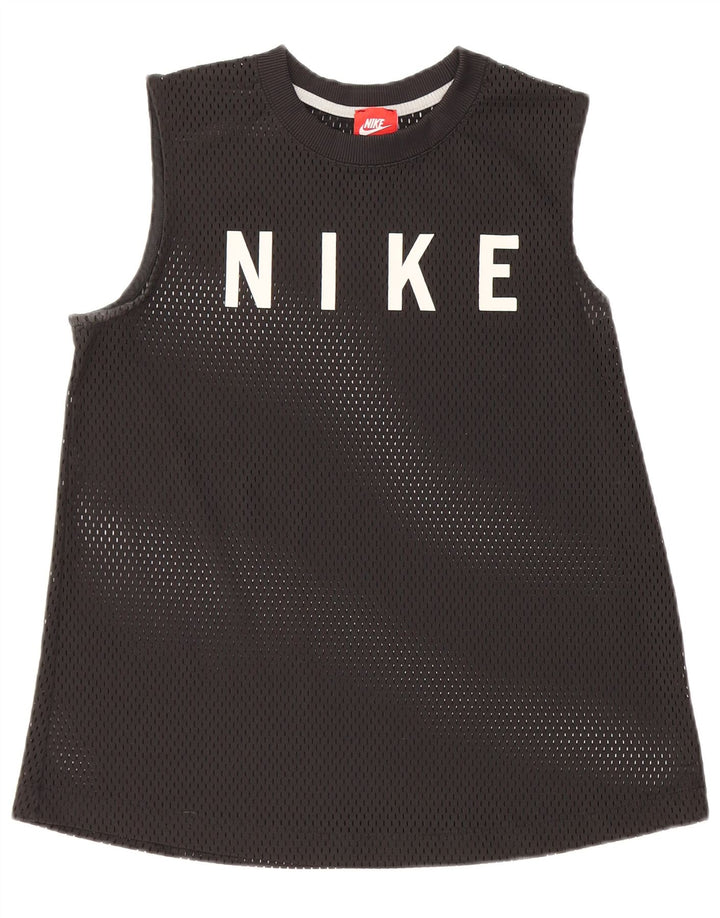 Nike Herren Graphic Vest Top XS Schwarz