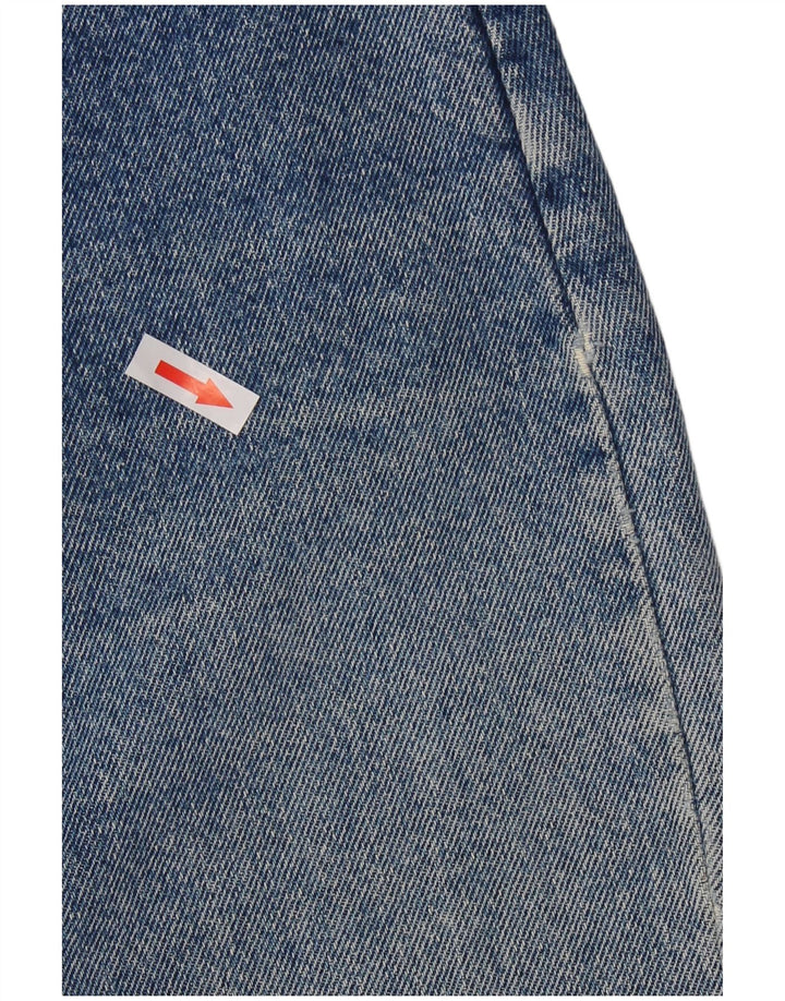 LEVI'S Damen Jeansrock W26 Small Blaue Baumwolle