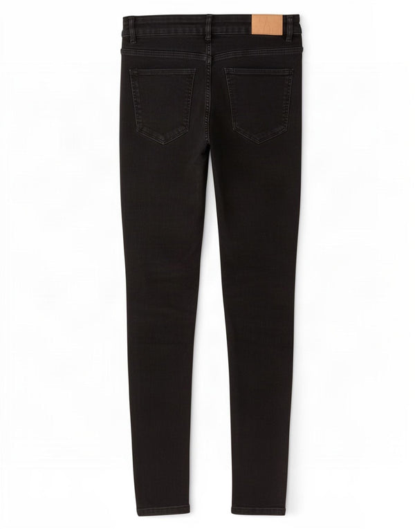 Zara Damen Skinny Jeans EU 42 Large W32 L27 Schwarze Baumwolle