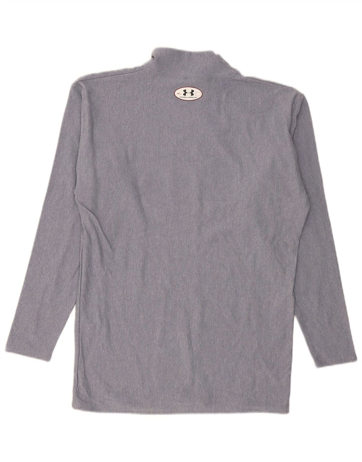 Under Armour Damen Cold Gear Top Langarm UK 18 XL Grau