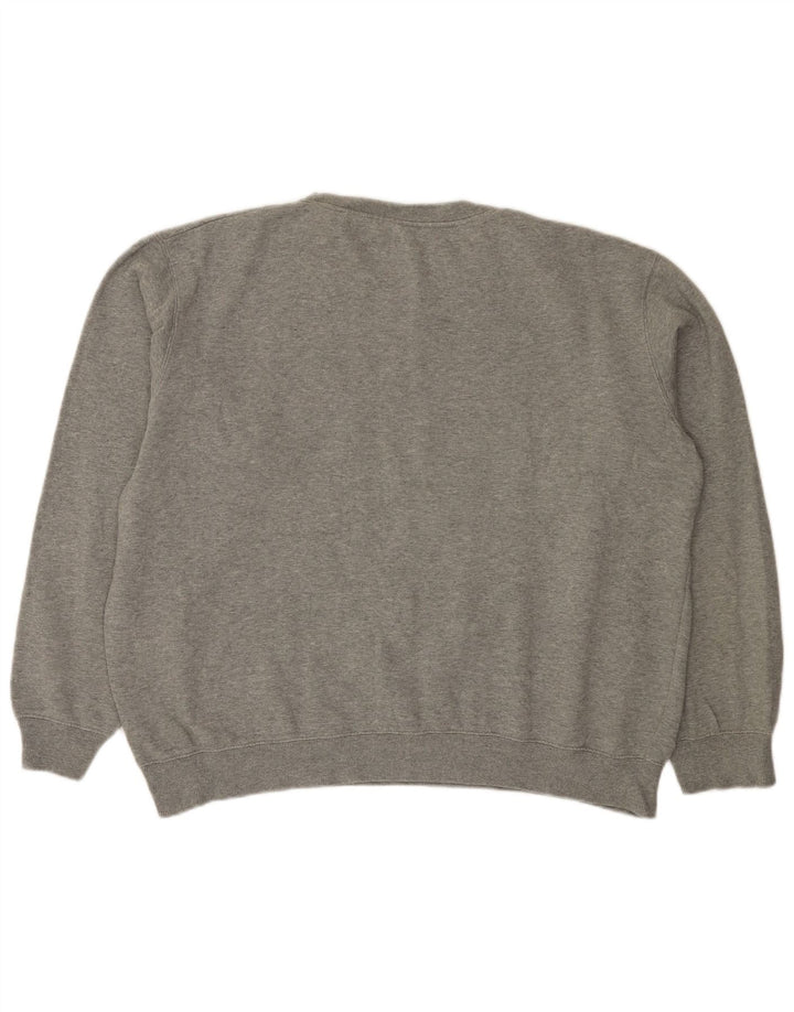 Fila Herren Grafik Sweatshirt Pullover XL Grau Baumwolle