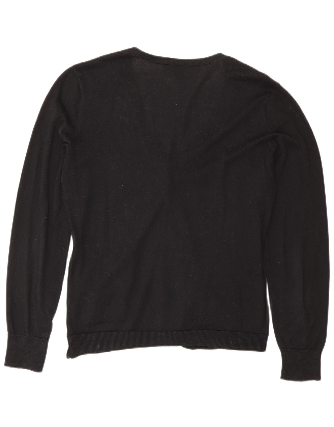 Ralph Lauren Damen-Cardigan-Pullover UK 10 Small Schwarz