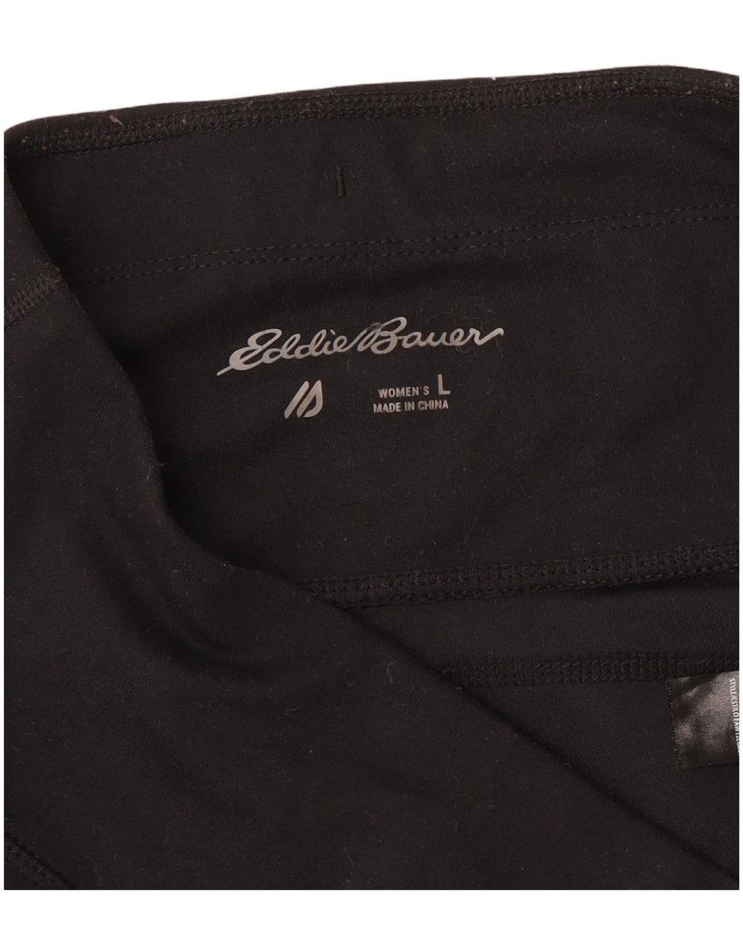 Eddie Bauer Damen Cargo-Leggings UK 14 Large Schwarz