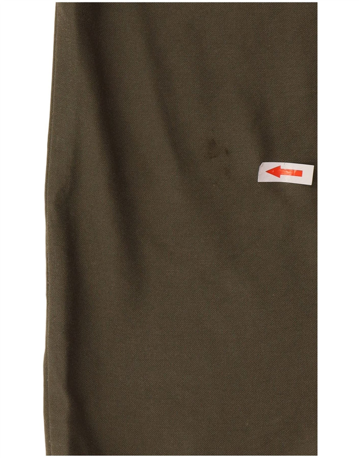 Vintage Herrenhemd Größe 43/44 XL Khaki Polyester