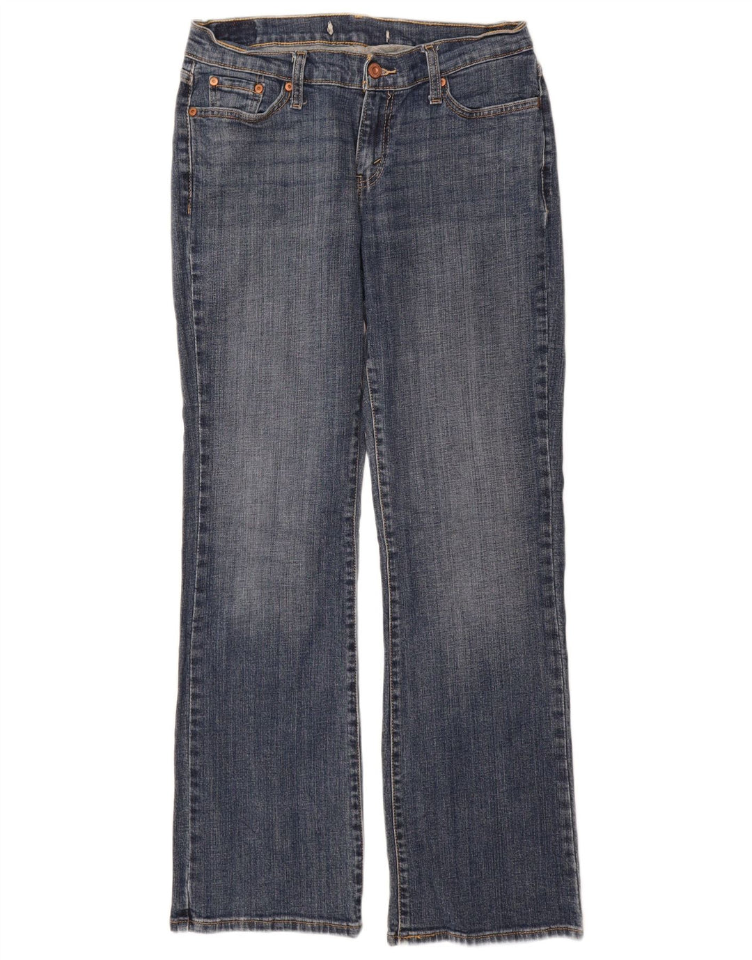 LEVI'S Womens Mid Rise Bootcut Jeans US 10 Large W30 L32 Blue Cotton