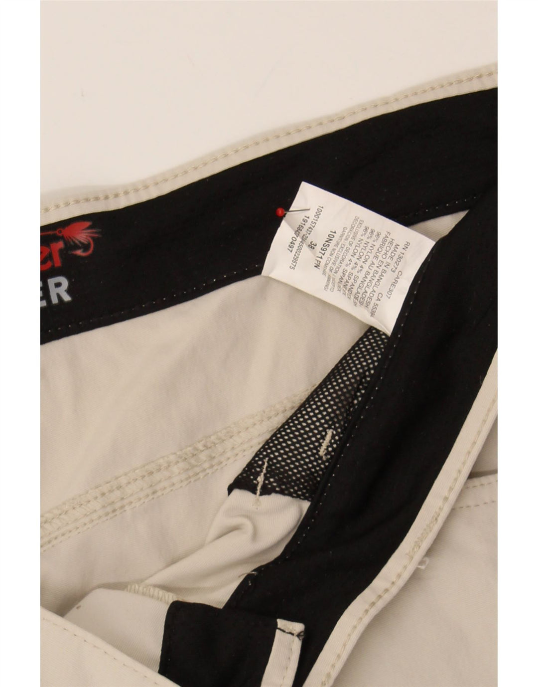WRANGLER Mens Casual Shorts W38 XL Beige Nylon Vintage Wrangler and Second-Hand Wrangler from Messina Hembry 