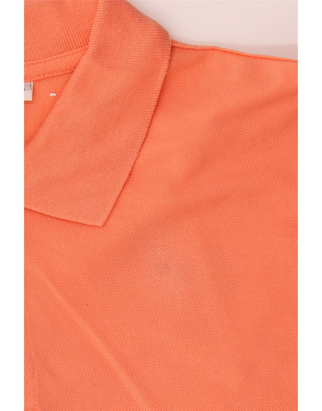 RIFLE Herren-Poloshirt, große orangefarbene Baumwolle