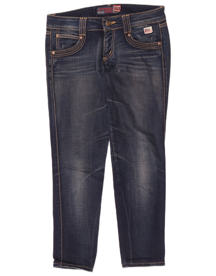 Roy Rogers Damen Slim Jeans IT 42 Medium W28 L28 Blau