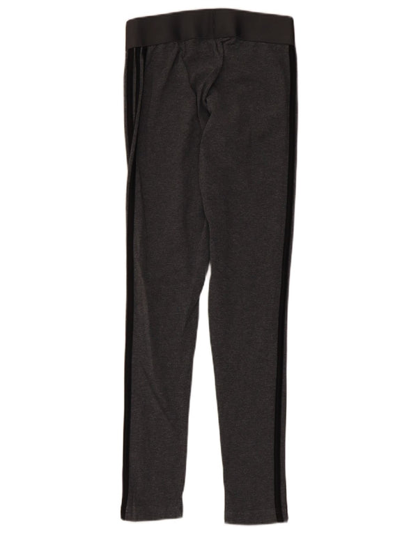 Adidas Damen Leggings UK 8/10 Small Grau