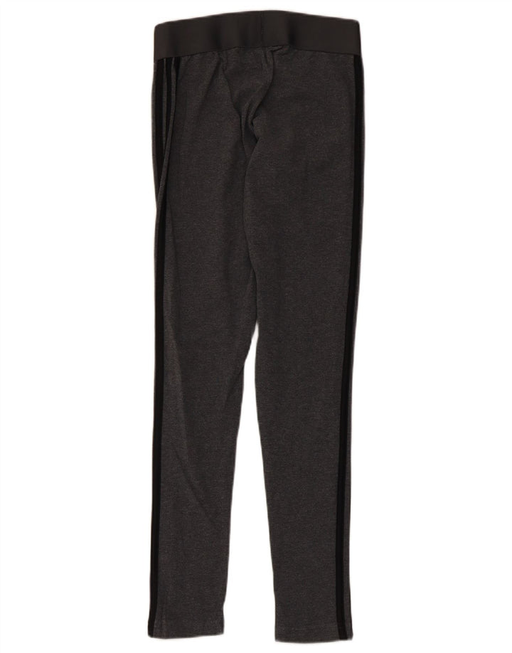Adidas Damen Leggings UK 8/10 Small Grau