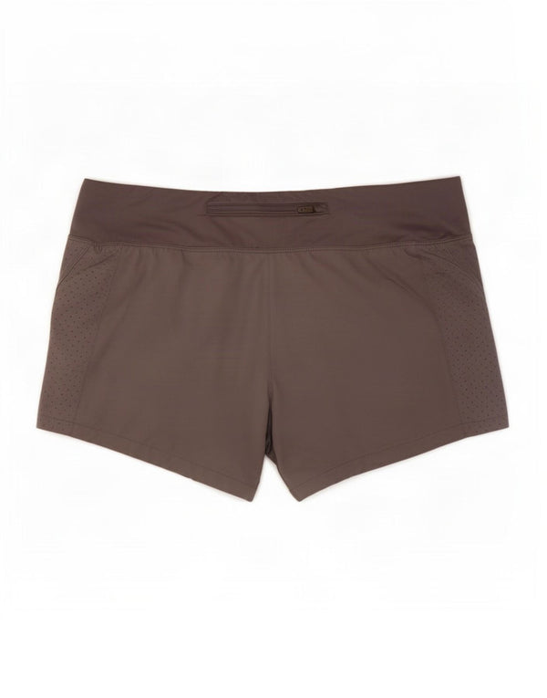 Nike Damen Dri Fit Sport Shorts UK 6 XS Grau Polyester